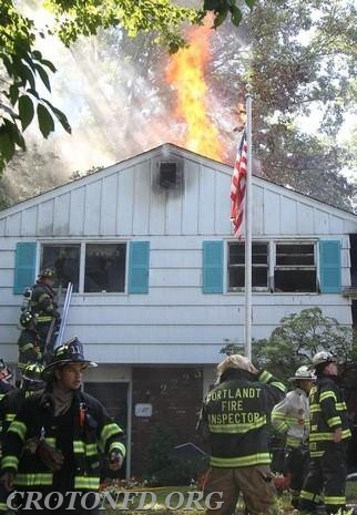 Mohegan 2nd Alarm, Maple Avenue (9/18/13)