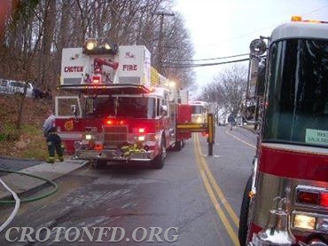 Old Post Road North House Fire - 12/16/08.