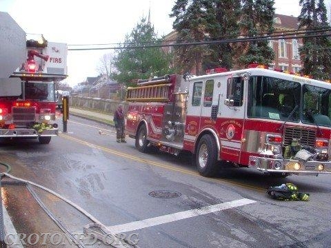 Old Post Road North House Fire - 12/16/08.