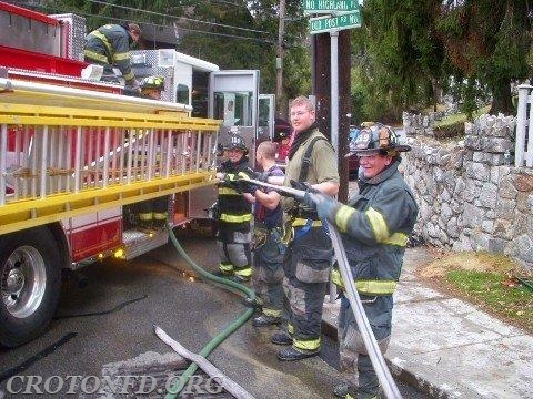 Old Post Road North House Fire - 12/16/08.