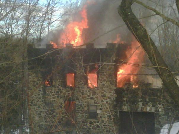 3/1/10 - Structure Fire at 131 Mt. Airy Road