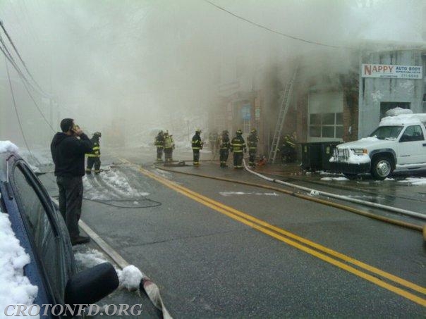 Brook Street Body Shop Fire (2/26/10)