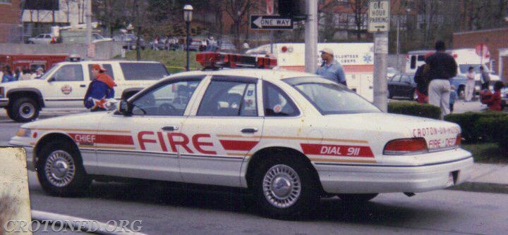 1994 Ford Crown Victoria. In service 1994-2002.