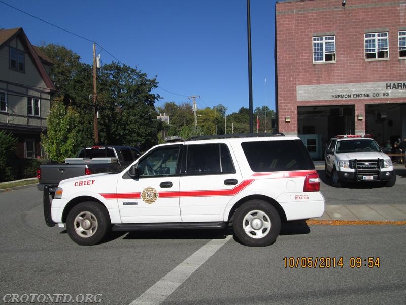 Car 2082 Sits Outside Of Harmon Firehouse 