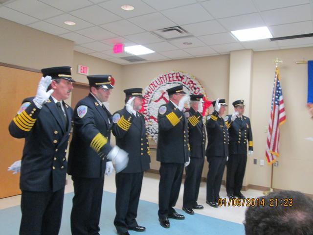 The Deputy Chiefs Of The Croton On Hudson Fire Department 