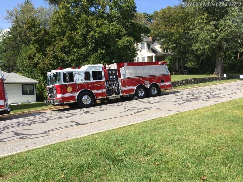 Tanker 10 Parked Before The Westchester County Convention Parade 