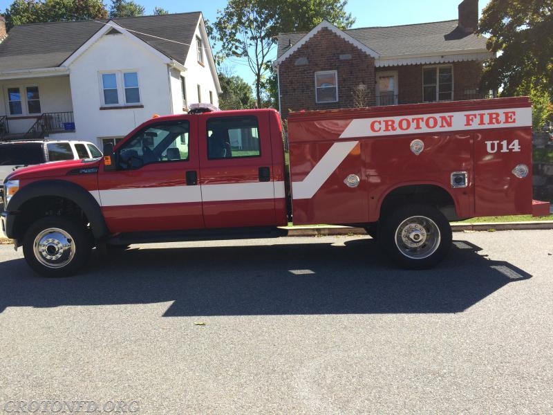 A Side View Of Our New Utility 14 Truck At Fire Fair 2015 