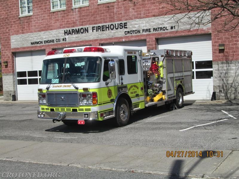 2014 Harmon Firehouse Memorial Service.  Photo by J. Powers.