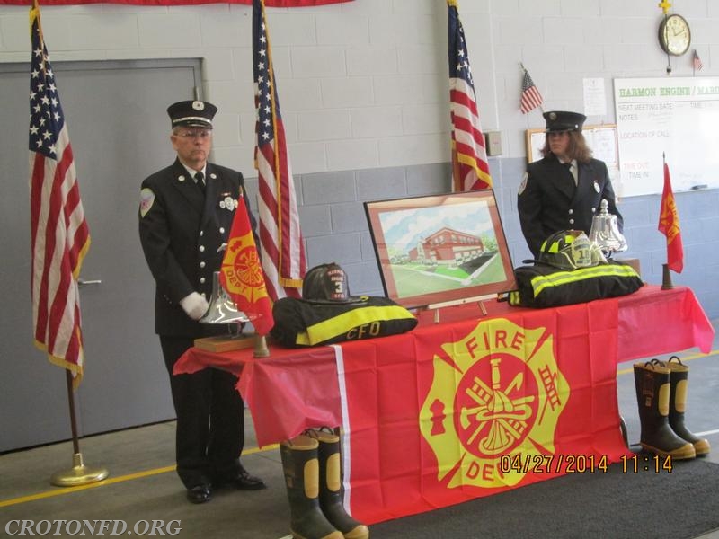 2014 Harmon Firehouse Memorial Service.  Photo by J. Powers.