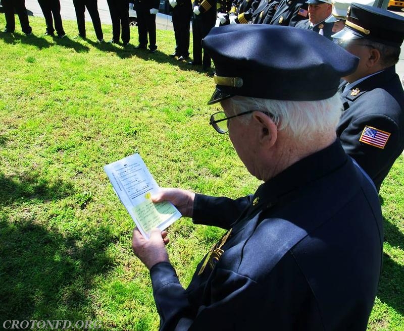 2014 Memorial Day Service at Washington Engine.  Photo by M. Deen