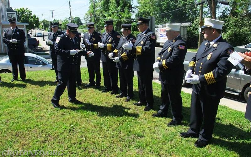 2014 Memorial Day Service at Washington Engine.  Photo by M. Deen