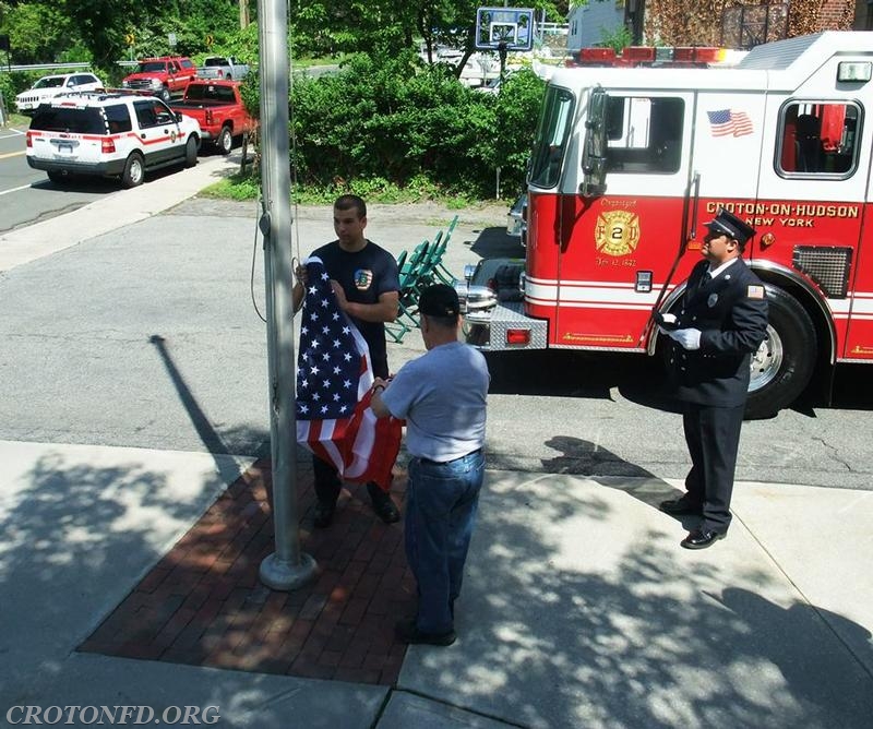 2014 Memorial Day Service at Washington Engine.  Photo by M. Deen