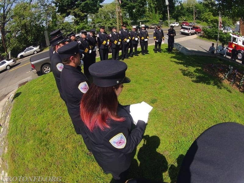 2014 Memorial Day Service at Washington Engine.  Photo by M. Deen