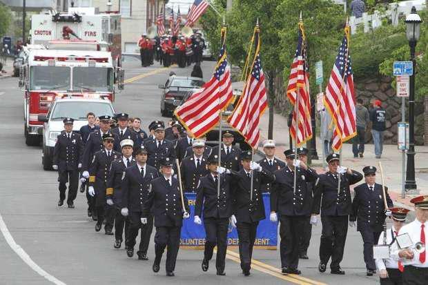 The Croton FD participates in the Ossining FD 200th Anniversary Parade, May 2012.