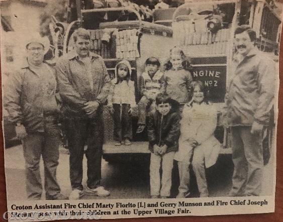 CFD Chiefs and Their Children - 1982