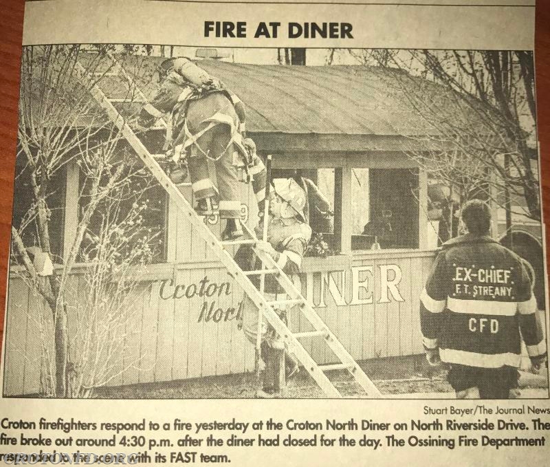 Fire at Croton North Diner - 1999