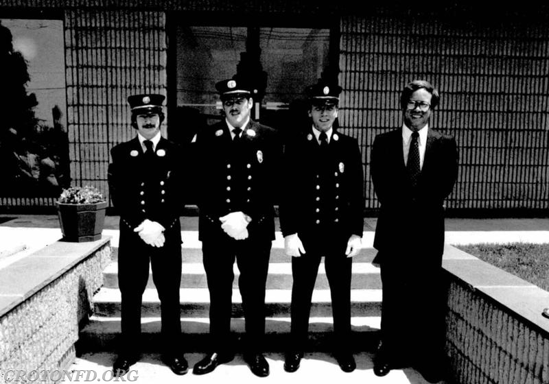 Washington Engine New Firehouse Ceremony 1980.