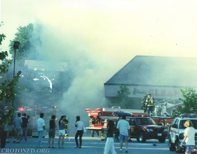 Pircio Cleaners Fire - July 11, 2001