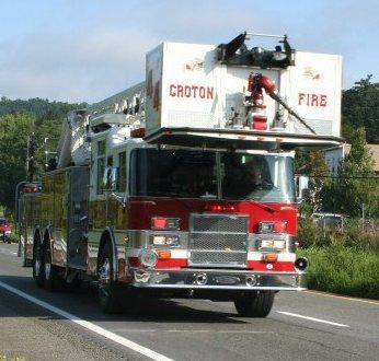 44 Truck on Standby for Ossining - Croton Fire Department